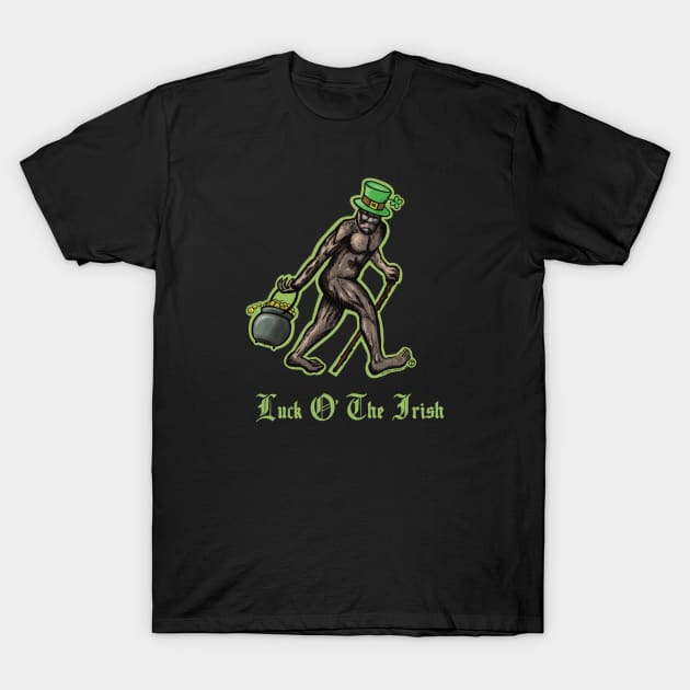 Luck O’ The Irish T-Shirt by Art from the Blue Room